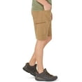 thumbnail image 3 of Wrangler Authentics Mens Performance Comfort Flex Cargo Short 32 Bronze, 3 of 6
