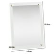 thumbnail image 2 of Coofit Desktop Document Frame Acrylic: Transparent Diploma Frame Frameless Photo Holder, 2 of 10
