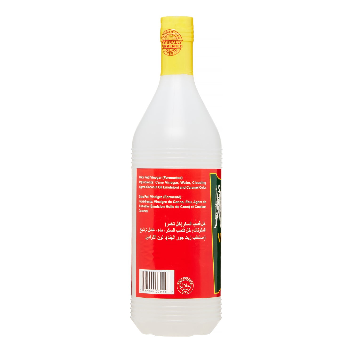 Datu Puti Vinegar, 4 Liter