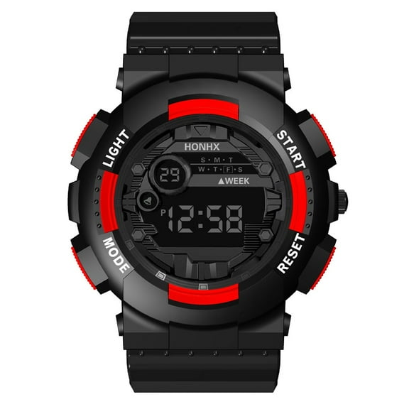 Outdoor Men LED Watch Date Mens Digital Watch Electronic Sport Sport Watch