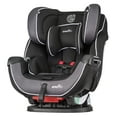 Evenflo Symphony DLX AllInOne Car Seat, Obsidian