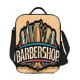 thumbnail image 7 of Bingfone Barbershop Reusable Insulated Lunch Bag Cooler For Work School Picnic Or Travel, 7 of 7
