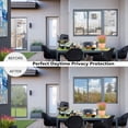 thumbnail image 3 of Yeacher One Way Window Film Daytime Privacy Static Cling Sun Blocking Glass Film Reflective Reusable, 3 of 8