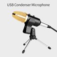 thumbnail image 2 of Micrófono de condensador USB Micrófono de grabación de sonido de escritorio con cable Micr MABOTO Micrófono, 2 of 7