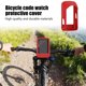 thumbnail image 4 of Protector De Silicona Funda protectora de silicona para medidor de código de bicicleta para Wahoo ELEMNT ROAM (rojo) Ndcxsfigh Para estrenar, 4 of 5