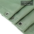 thumbnail image 3 of Yesfashion Shower Curtain, Hotel Quality Waffle Weave Textured Fabric Washable Shower Curtains for Bathroom, 3 of 8