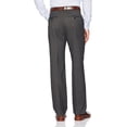 thumbnail image 2 of Haggar Men's Premium  Flat Front Superflex Waist Dress Pants Gray Size 40X30, 2 of 4