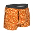 thumbnail image 4 of Uemuo Orange Glitter Pattern Men's Boxer Briefs,Trunk Anti-Chafing,Comfortable, Durable, and Stylish Underwear-Medium, 4 of 9