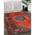 thumbnail image 2 of Ahgly Company Indoor Round Traditional Red Persian Area Rugs, 4' Round, 2 of 6
