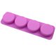 thumbnail image 2 of Moldes Redondos De Silicona De 4 Cavidades, 2 Uds., Moldes Para Pasteles, Herramienta Para Hornear Para Cubitos De Hielo, Galletas, Pasteles Minnieouse HA036688-00, 2 of 6