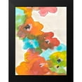 thumbnail image 2 of Fuchs, Jodi 19x24 Black Modern Framed Museum Art Print Titled - Floral Cascade II, 2 of 5