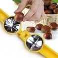 thumbnail image 4 of Wosthever Tuerca desgranadora, abridor de Metal multifuncional de alta resistencia, abrazadera de avellana, aparato para frutas y verduras, Cocina y Comedor Negro, 4 of 6