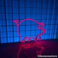 thumbnail image 2 of Glowneon Pig Neon Sign, Pig Led Sign, Butcher Shop Led Sign, Custom Neon Sign, BBQ Led Sign, 2 of 4