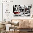 thumbnail image 5 of Elephant Stock Pop Sherry Wine Wall Art - Horizontal Multi Panel Canvas - Living Room Wall Decor - Food And Drink Multi Panel - Black And Gray Decor - 38" x 24", 5 of 8