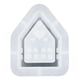 thumbnail image 3 of Art House-Moldes para velas candelabro en forma casa molde silicona decoraciones mesa, 3 of 4