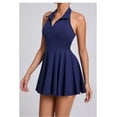 thumbnail image 3 of SKQIT Womens Workout Tennis Dress with Built in Shorts and Bra Athletic Golf Activewear for Exercise, 3 of 7