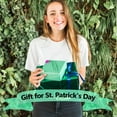 thumbnail image 5 of 40oz St Patricks Day Tumbler with Handle and Straw, Green Irish Shamrocks Gnome Stainless Steel Vacuum Insulated Cup, Travel Mug Water Bottle, Gifts for Women Men, 5 of 6