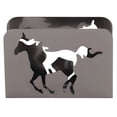thumbnail image 2 of Servilletero con forma de caballo, servilletero con forma de caballo, servilletero de papel de hierro, servilleteros verticales, artesanía excepcional, 2 of 14