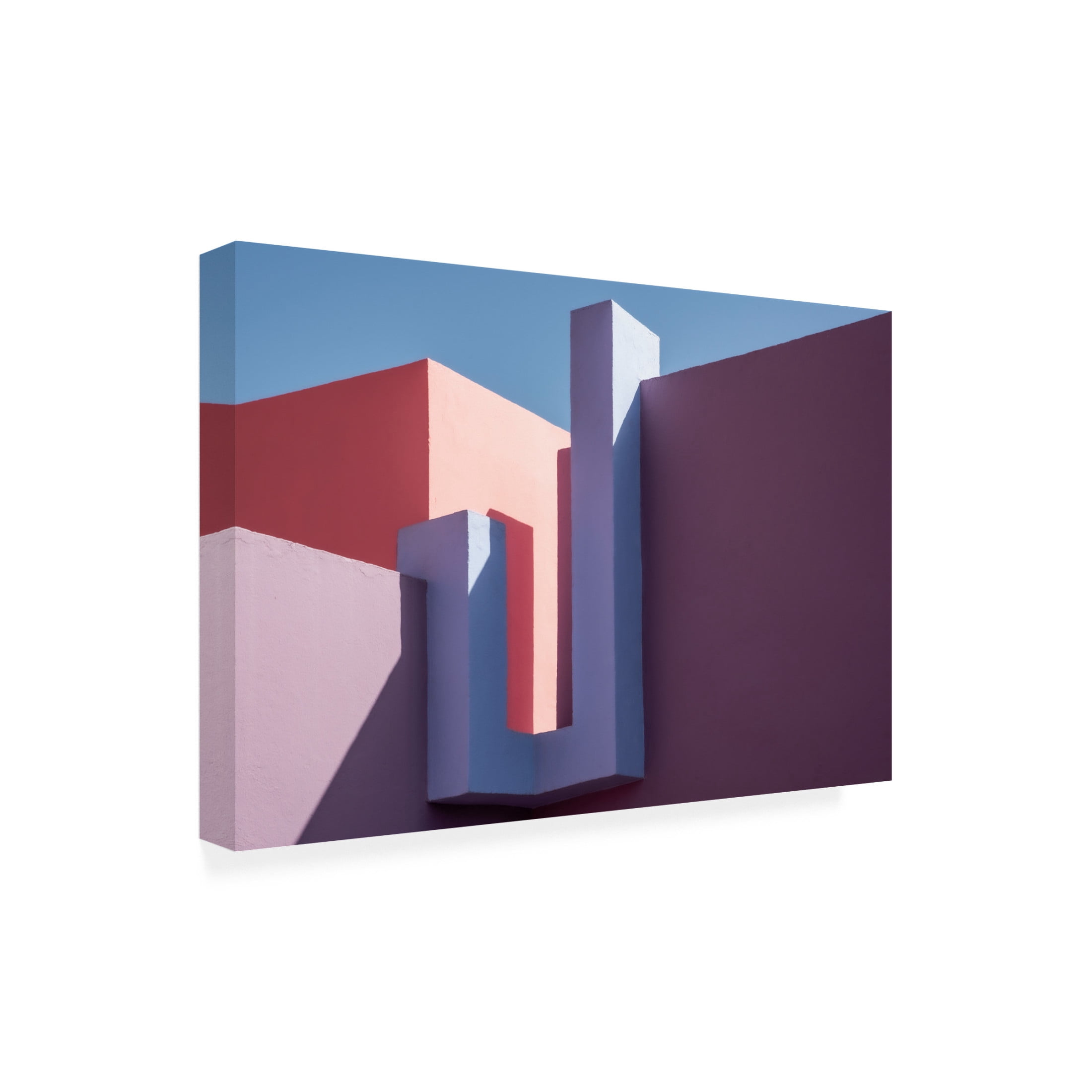 Trademark Fine Art Linda Wride Muralla Roja 4 Canvas Wall Art