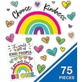 thumbnail image 2 of 75 Pcs. Carson Dellosa Kind Vibes Classroom Bulletin Board Set, Includes Choose Kindness Header with Inspirational Classroom Poster and Colorful Heart Bulletin Board Cutouts, 2 of 5