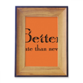thumbnail image 1 of Better Late Than Never Photo Frame Exhibition Display Art Desktop Painting, 1 of 3
