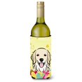 thumbnail image 1 of ""Caroline'S Treasures Bb1887Literk """"Golden Retriever Easter Egg Hunt"""" Botella De Vino Abrazadera Koozie 750Ml Multicolor"", 1 of 1