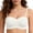 White, variant on Womens Seamless Convertible Strapless Bra Wireless Multi-Way White S-XXL,Size S