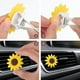 thumbnail image 5 of Clip de ventilación para difusor de coche, lindo ambientador de aire para coche, Clip de girasol para coche, decoraciones interiores de ventilación (amarillo) (2 unidades), 5 of 5