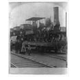 thumbnail image 2 of Historic Framed Print, The first engine and train in America, 17-7/8" x 21-7/8", 2 of 9