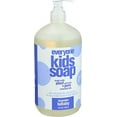 thumbnail image 3 of everyone 3-in-1 soap for every kid safe, gentle and natural shampoo, body wash, and bubble bath, lavender lullaby, 3 of 7