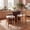 Beige + Natural, variant on Christopher Knight Home Upholstered Counter Stools, Rope Back, Wood Frame, Beige+Walnut, Set of 2