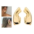 thumbnail image 1 of Pendientes de Aro Yinane Pendientes de lóbulo Sin perforaciones, 1 of 8