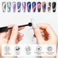 thumbnail image 2 of wqlpp-Cat Eye Magnet for Nails 9PCS Magnet Nail Tool for Cat Eye Gel Nail Polish Multi-Function Double-Head Mangtic Stick for 9D Strip Galaxy Cat Eye Nail Art Design DIY Home Manicure, 2 of 4