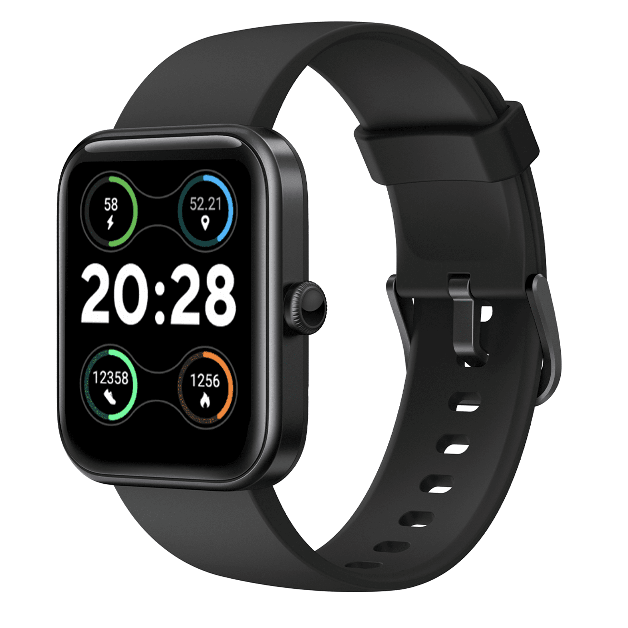 YAMAY 1.5" Screen Smart Watch for Men Women, Heart Rate & Blood Oxygen