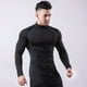 thumbnail image 5 of Camisa De Compresión Para Hombre, Elástica Y Transpirable, Camiseta De Entrenamiento Para Hombre, Camiseta Deportiva Ultrasuave Que Absorbe La Humedad, Camiseta Deportiva, 5 of 8