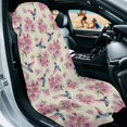 thumbnail image 3 of XYZCANDO Flowers Print Versatile Car Seat Cover Towel for Travel Yoga Swimming, Easy to Clean Washable Car Seat Towel Cover, 3 of 11