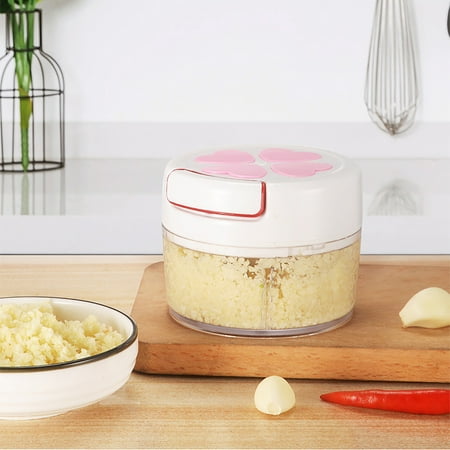 

HongHeng Electric Mini Garlic Mincer USB Vegetable Onion Chopper Portable Small Food Processor for Ginger Chili Vegetables