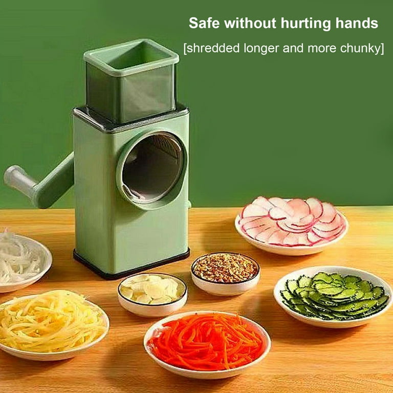 Multifunctional Hand Crank Vegetable Cutter - Home Kitchen Potato