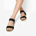 thumbnail image 4 of Burudani Women's Comfort Ankle Strap Shoes Espadrilles Wedge Sandals, 4 of 6