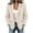 Beige, variant on Staron Blazer for Women Casual Business Work Oversized Jacket Button Down Turndown Collar Long Sleeve Lightweight Solid Fashion Suit Tops, Beige L
