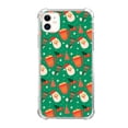 thumbnail image 1 of Xmas Seamless Pattern Case Compatible with iPhone 12,Aesthetic Art Design TPU Bumper Cover Case, 1 of 1