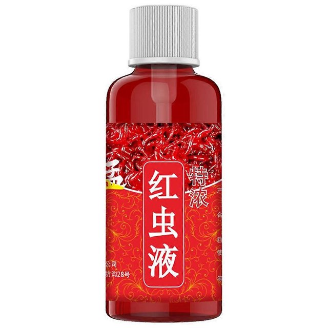 100ml Strong Fish Attractant Concentrated Red Worm Liquid Additive Bait HOT