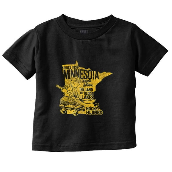 Dennis The Menace Minnesota State Toddler Boy Girl T Shirt Infant Toddler Brisco Brands 5T