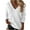 White, variant on Women Early Fall Fashion Short Sleeve Sweatshirt 2025 Zip Up Sweatshirt Long Sleeve Tops Cotton