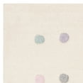 thumbnail image 3 of SAFAVIEH Kids Ermintrude Colorful Polka Dot Area Rug, Ivory, 4' x 6', 3 of 9
