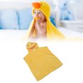 thumbnail image 4 of Toalla De Baño Con Capucha Para Niños, Capa Con Capucha De Dibujos Animados Para Niños Durable Amarillo Cálido Para Piscina Para Baño ANGGREK Otros, 4 of 8