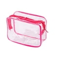thumbnail image 1 of FangNymph Women Multifunctional Bag Outdoor Travel Cosmetic Organizer Girls Zippered Makeup Toiletry Waterproof Pouch Bag pink L, 1 of 9