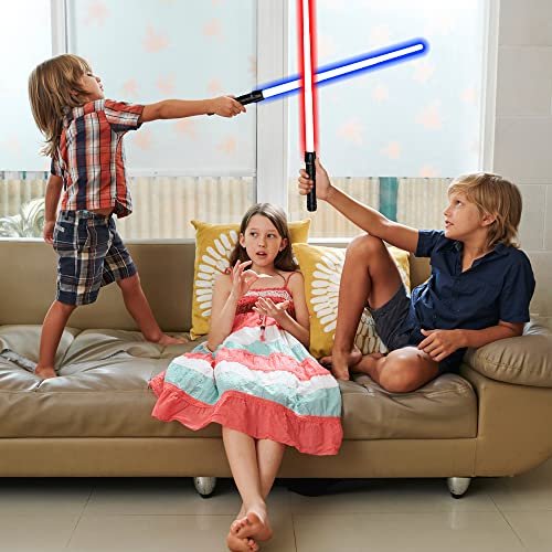 Sable de luz, sables de luz para niños con sonido FX, juego de regalo de espadas de luz ex Kenpora Kenpora