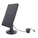 thumbnail image 2 of Cargador de panel solar para cámara, 10 W, 5 V, micro USB, panel de carga solar negro para cámara de seguridad, banco de energía para teléfono móvil, 2 of 5