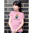 thumbnail image 2 of Funny And Happy Toy Bear T-Shirt Juniors -Image by Shutterstock,  Medium, 2 of 4
